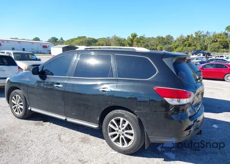 2015 Nissan Pathfinder S from USA, damaged, VIN 5N1AR2MM1FC699323
